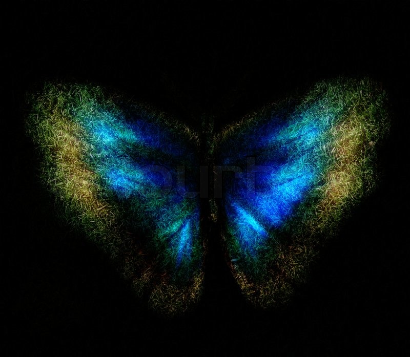 2820291-blue-abstract-butterfly-on-a-black-background